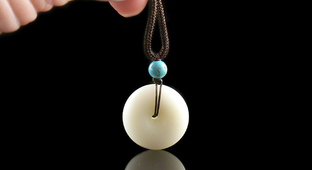 已讓)新疆和田玉-白玉平安扣- 焯印堂焯印堂 