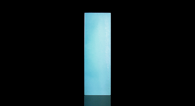 (樣品)丹東藍晶凍-素體六平正方章