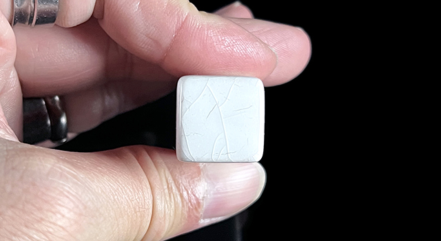 景德镇陶瓷-寒江獨釣正方章