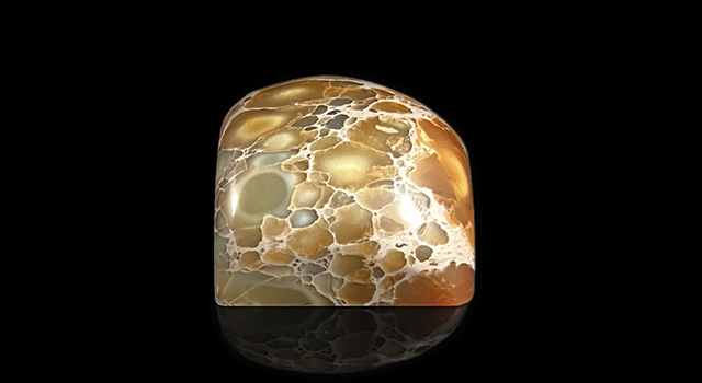 壽山花坑石-素體正方章