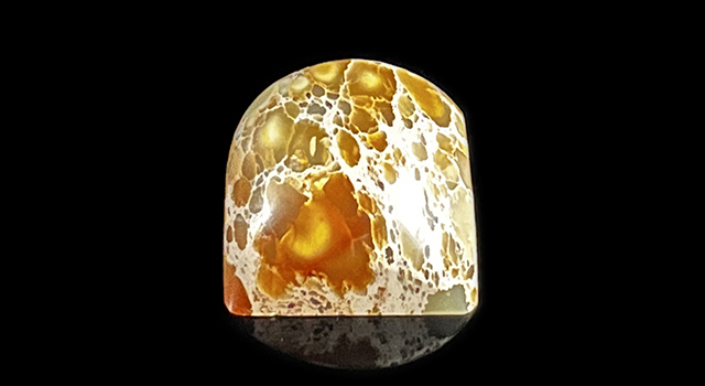 壽山花坑石-素體正方章