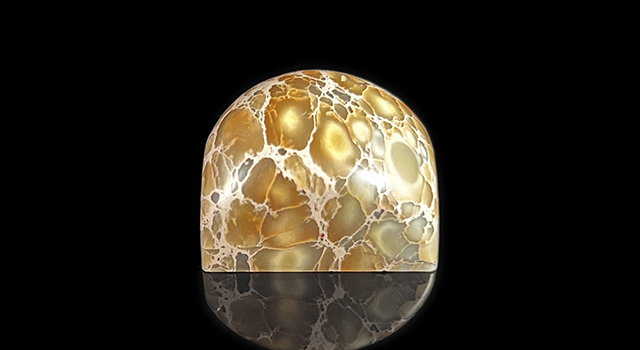 壽山花坑石-素體正方章