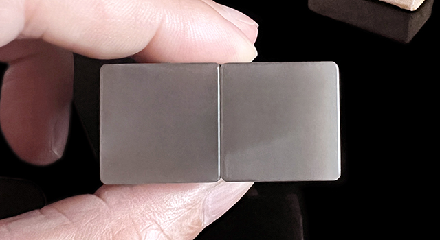 壽山石天藍凍-博古葵龍正對章