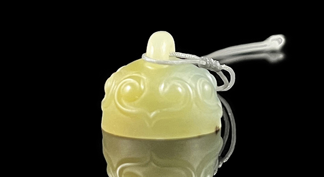 四川梅子青-秤砣钮正圓章