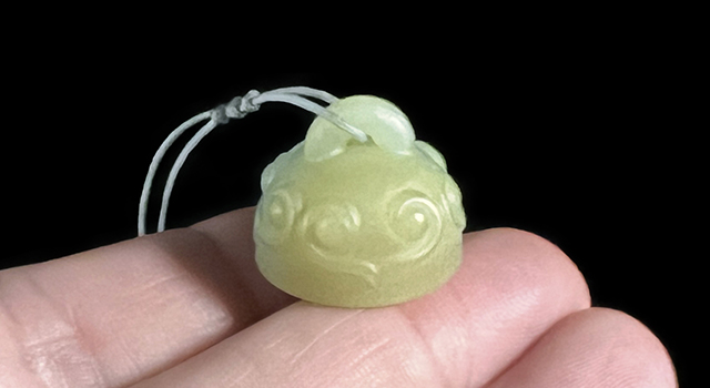 四川梅子青-秤砣钮正圓章