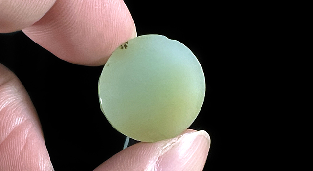 四川梅子青-秤砣钮正圓章