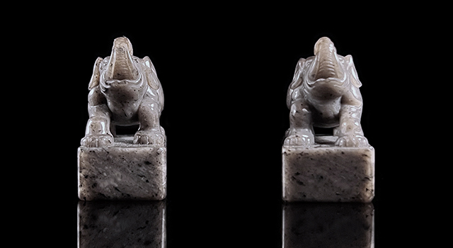 壽山尼姑樓-象鈕日對章