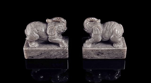 壽山尼姑樓-象鈕日對章