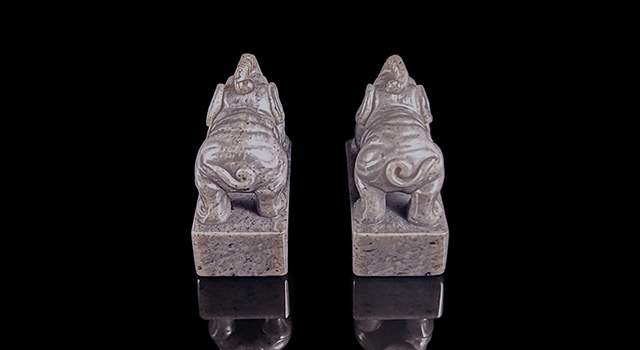 壽山尼姑樓-象鈕日對章