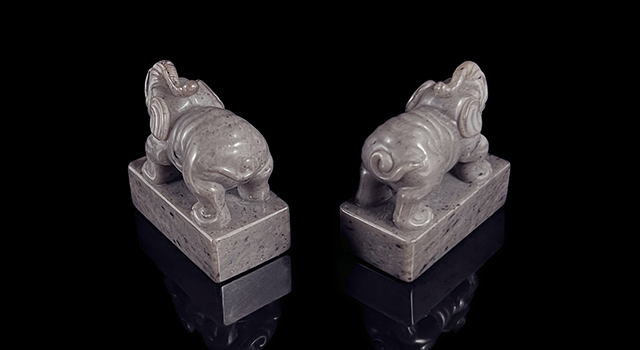 壽山尼姑樓-象鈕日對章