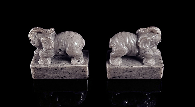 壽山尼姑樓-象鈕日對章