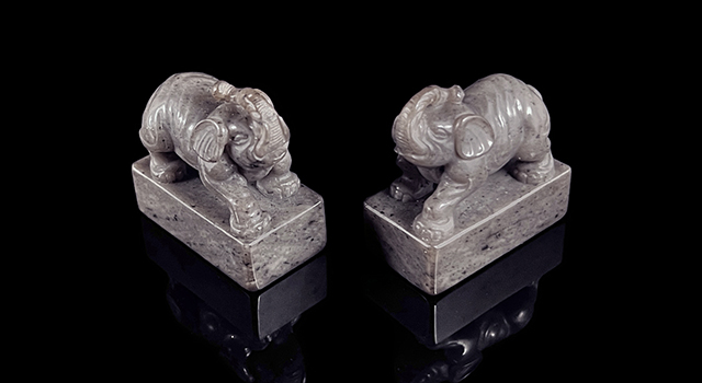 壽山尼姑樓-象鈕日對章