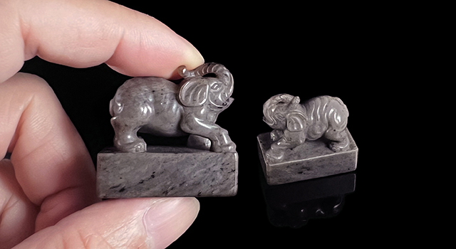 壽山尼姑樓-象鈕日對章