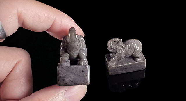 壽山尼姑樓-象鈕日對章