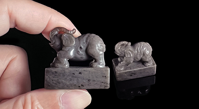 壽山尼姑樓-象鈕日對章